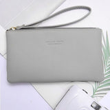 Women Wallet Long Fashion Zipper Clutch Hand Bag 2019 New Mobile Phone Bag Card Holder Coin Purse Thin Wallet