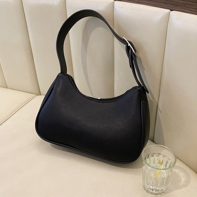 Mini Hand Bags For Women 2020 Soft Leather Ladies Totes Vintage Small Shoulder Bag Trendy Handbags And Purse Female Bolso