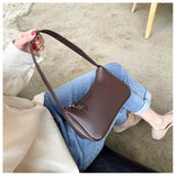 Mini Hand Bags For Women 2020 Soft Leather Ladies Totes Vintage Small Shoulder Bag Trendy Handbags And Purse Female Bolso