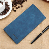 men's wallet Thin slim wallet leather long Male Clutch mens wallets coin hand purse pocket cartera hombre billetera hombre 2020