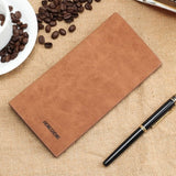 men's wallet Thin slim wallet leather long Male Clutch mens wallets coin hand purse pocket cartera hombre billetera hombre 2020