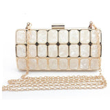 Luxury Brand Design Acrylic Decoration Clutches Women Evening Bags Party Wedding Hand Bag Chain Crossbody Purses Wallet Clutch