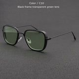 TUZENGYONG 2020 new Steampunk Sunglasses Fashion Men Women Brand Designer Vintage Square Metal Frame Sun Glasses UV400 Eyewear