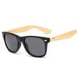 Bamboo Sunglasses Men Women Travel Goggles Sun Glasses Vintage Wooden Leg Eyeglasses Fashion Brand Design Sunglasses Male Female