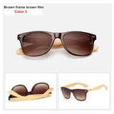 Bamboo Sunglasses Men Women Travel Goggles Sun Glasses Vintage Wooden Leg Eyeglasses Fashion Brand Design Sunglasses Male Female