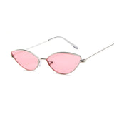 Cute Sexy Cat Eye Sunglasses Women Retro Small Black Red Pink Cateye Sun Glasses Female Vintage Shades For Women