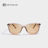 AEVOGUE Polarized Sunglasses Women  Popupar Transparent Frame Cat Eye Sun Glasses Vintage Oculos Ladies UV400 AE0654