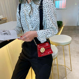 Quality Stone Pattern Leather Crossbody Bags For Women Designer Small Handbags Chain Shoulder Simple Bag Mini Purses Hand Bag