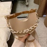 2020 Women Small Shouler Bag PU Leather Saddle Bag Mini Purses and handbag Fashion Chain Crossbody Pack Ladies Hand Bag Green